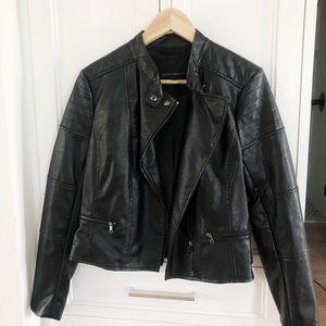 Banana Republic Vegan Leather Moto Jacket